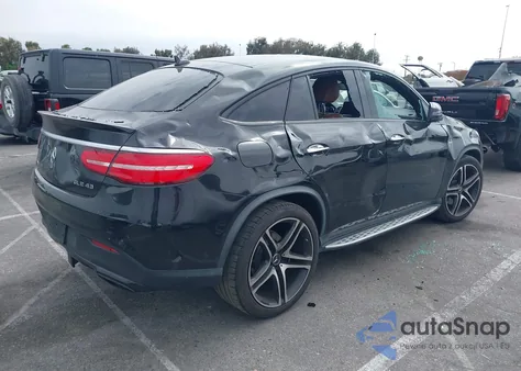 2019 Mercedes-Benz Amg Gle 43 Coupe 4Matic z USA, uszkodzony, nr VIN 4JGED6EB3KA129723